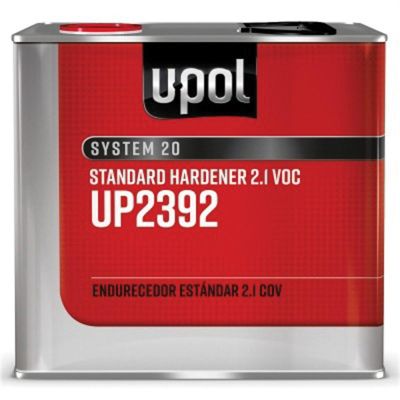 UPO2391 image(0) - U Pol Products SYSTEM 20 UP2391 Standard Hardener, 1 L Tin, Clear, Liquid, Use With: 2.1 VOC 2K Primers and Clearcoats