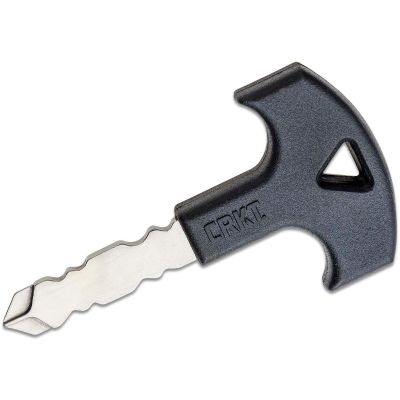 CRK9705 image(0) - CRKT (Columbia River Knife) Williams Defense Key 3Cr13MoV Tumbled  Blade Accessory Glass-Reinforced Nylon Handle - Black