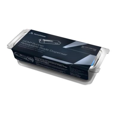 ASRAPTL-7000 image(0) - AccuTec Pro AccuTec Pro Ergo Single Edge Hand Scraper with 5 Blades, Black (5CD/CT, 8CT/CA)