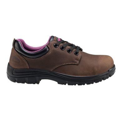 FSIA7165-8.5M image(0) - Avenger Foreman Series - Women's Low Top Shoes - Composite Toe - IC|EH|SR - Brown/Black - Size: 8.5M