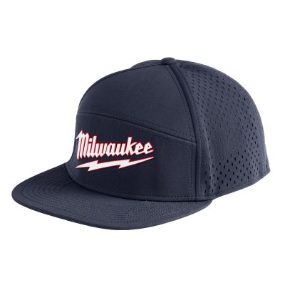 MLWM771U image(0) - Milwaukee Tool Flat Brim Snapback - Blue