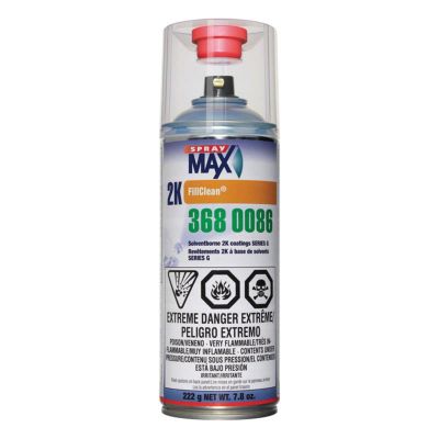 SMX3680086 image(0) - SprayMax 3680086 FillClean, 7.8 oz, Clear, 2K Component