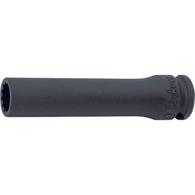 KKN13305M-10 image(0) - Ko-ken USA 13305M-10 3/8 Sq. Dr. Socket 10mm 12 point Length 80mm