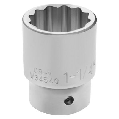 WLMW34540 image(0) - Wilmar Corp. / Performance Tool 3/4" Dr. 1-1/4" 12pt Socket