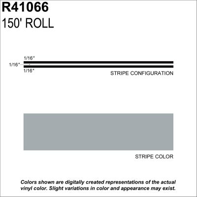 SHR41066 image(0) - SHARPLINE CONVERTING INC MS, 3/16" X 150'; Slate Gray