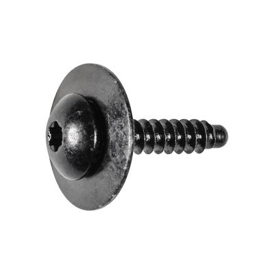 AVC22070 image(0) - AUVECO 22070 Torx Pan Head Sems Dog Point Tapping Screw, M4.2 x 1.41 mm Screw x 20 mm L, Zinc, Black