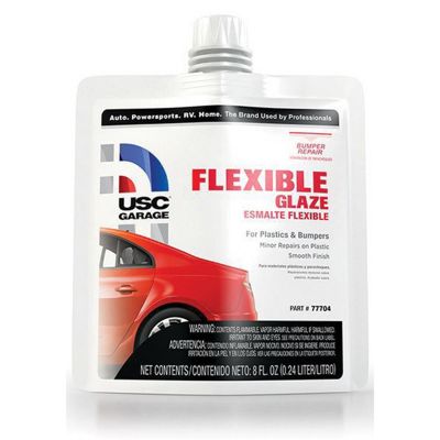 USC77704 image(0) - US Chemical 77704 Flexible Glaze, 8 oz Pouch, Off-White, Liquid