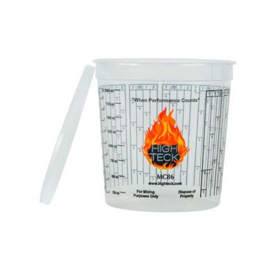 HITMC86 image(0) - High Teck Products MC86 Mixing Cup, 2.5 qt, Polypropylene