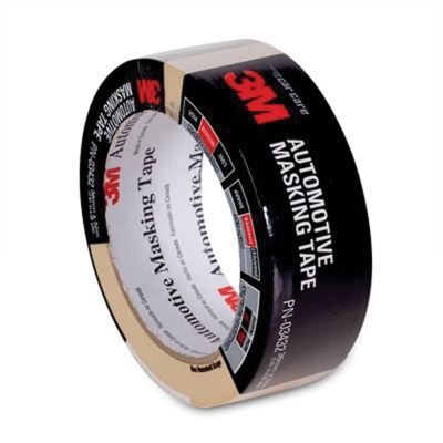 MMM3432 image(0) - 3M 03432 Automotive Masking Tape, 32 m x 36 mm, Tan