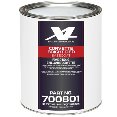 XLB700801 image(0) - Excel Auto Body Products CORVETTE BRT RED B/C GA