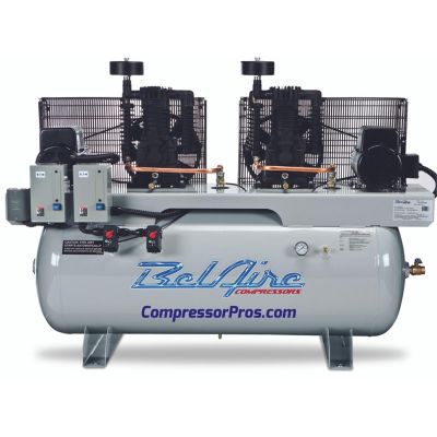 IMC6320D4 image(0) - IMC (Belaire) Air Compressor Two 10HP 460V 3Phase 200 Gal Hor