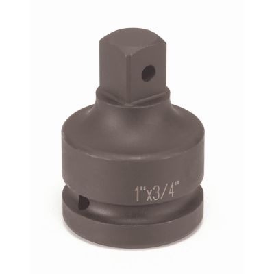 GRE4008A image(1) - Grey Pneumatic 1" Female x 3/4" Male Adapter with Pin Hole