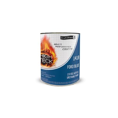 HIT1418-1 image(0) - High Teck Products 1418-1 Series 1400 Acrylic Urethane Factory Pack 2K Single Stage Paint, 1 gal, Ford Blue
