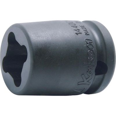 KKN14400-9WN image(0) - Ko-ken USA 14400-9WN 1/2 Sq. Dr. Socket 9mm 4 point Length 38mm