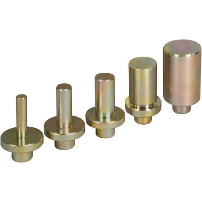 SUN57PPK5 image(0) - SUNEX 5-Piece Zinc Plated Punch Kit