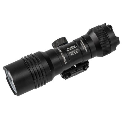 STL89024 image(0) - Streamlight ProTac Rail Mount 1L-X Pro Flashlight and Rail Mount System - Includes Jack Cap, M-LOK Kit, Momentary Switch, Hardware Kit, 2.5 mm Allen Wrench, CR123A lithium battery - Black