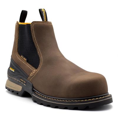 FSIA8720-9W image(0) - Avenger Work Boots A-MAX DOZER - Men's High Top Boots - Composite - CT|EH|SR|WP - Brown - Size: 9 - E - (Wide)