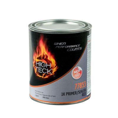 HIT77853-4 image(0) - High Teck Products 77853-4 50 State Compliant 1K Primer/Sealer, 1 qt, Red, 4.60 lb/gal VOC