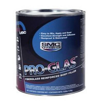 USC25050 image(0) - US Chemical PRO-GLAS 25050 Body Filler, 1 gal Can, Gray-Green, Liquid
