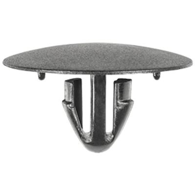 AVC19729 image(0) - AUVECO 19729 Single Head Type 4 Hood Insulation Retainer, 25 mm Dia Bottom Head, Nylon, Black