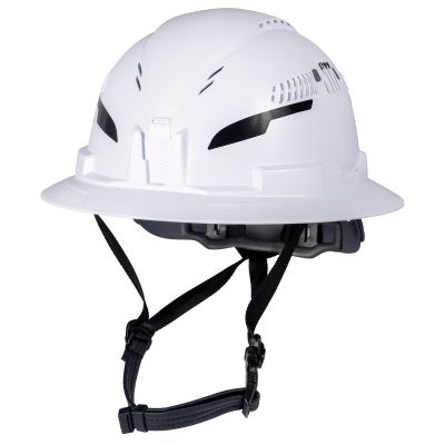 KLE60400 image(0) - Klein Tools Hard Hat, Non-Vented, Full Brim Style, White