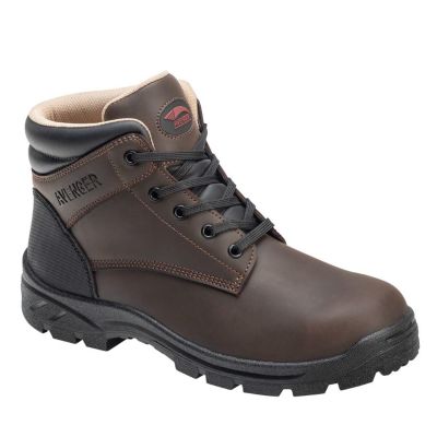 FSIA8001-10.5W image(0) - Avenger Builder Series - Men's Mid Top Work Boot - Steel Toe - ST | EH | SR - Brown - Size: 10.5W