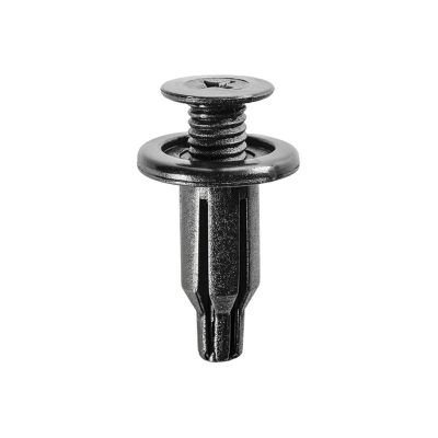AVC18119 image(0) - AUVECO 18119 Push-Type Screw-Type with Open End Front and Rear Bumper Retainer, 20 mm Dia Head x 25 mm L Stem