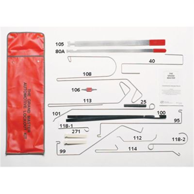 LTILT-500 image(0) - Milton Industries LTI Tool By MIlton Grand Master Lock Out Kit