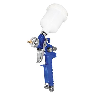 AES504-10 image(0) - AES Industries 504-10 504 Mini HVLP Gravity Feed Spray Gun with Cup, 1 mm, 250 mL Cup