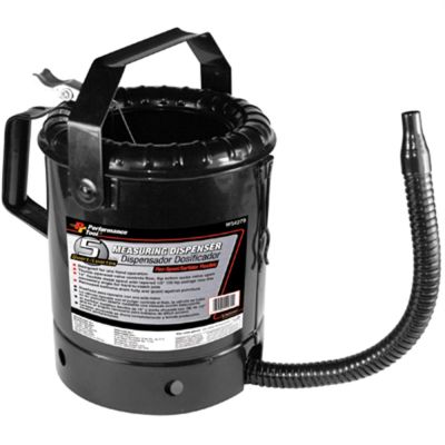 WLMW54279 image(0) - Wilmar Corp. / Performance Tool 5 qt. Flex-Spout Measuring Dispenser