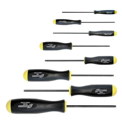 BND74632 image(0) - Bondhus Corp. 8-Piece Hex Ball End Screwdriver Set