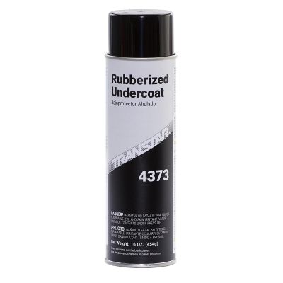 TRP4373 image(0) - Transtar Autobody Products 4373 Extremely Flammable Rubberized Undercoat, 20 oz Aerosol Can, Black