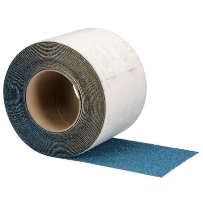 MMM37454 image(0) - 3M  Hookit Blue Sheet Roll 37454, 40E, 4-1/2-inch x 8.7 yd (115mm x 8 m)