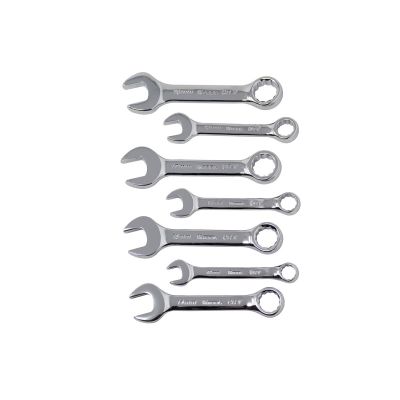 KTI41700 image(0) - K Tool International Wrench Set 7 Piece Combination Metric