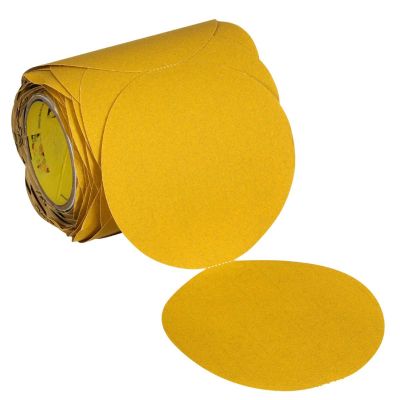 MMM09302 image(0) - 3M  Stikit Gold Abrasive Disc Roll 09302, 120  5-inch (125mm), No Hole