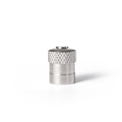 TMRSMVC29-100 image(0) - Tire Mechanic's Resource Tire Valve Stem Cap, premium long skirted metal dome brass valve cap