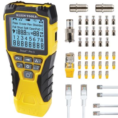 KLEVDV501852 image(0) - Klein Tools Scout &reg; Pro 3 Tester with Locator Remote Kit