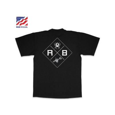 RDBTS4XXL image(0) - Redback Boots USA Birdie Tee Black Short Sleeve XX-Large