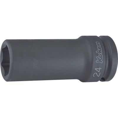 KKN16301M-17 image(0) - Ko-ken USA 16301M-17 3/4 Sq. Dr. Socket 17mm 6 point Length 100mm Thin walled