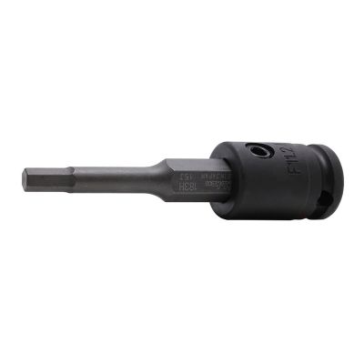 KKN13134M-92-4 image(0) - Ko-ken USA 13134M.92-4 3/8 Sq. Dr. Bit Socket 4mm Hex Length 92mm