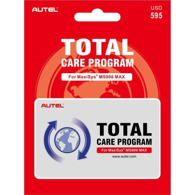 AULMS906MAX1YR image(0) - Autel Total Care Program (TCP) Card for MS906MAX