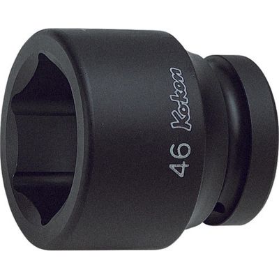 KKN18400A-1-3-32 image(0) - Ko-ken USA 18400A-1.3/32 1 Sq. Dr. Socket 1.3/32 6 point Length 57mm