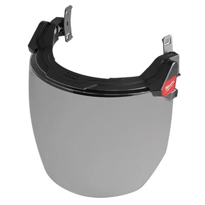 MLW48-73-1425 image(0) - Milwaukee Tool BOLT Full Face Shield - Gray Dual Coat Lens (Compatible with Milwaukee® Safety Helmets & Hard Hats)