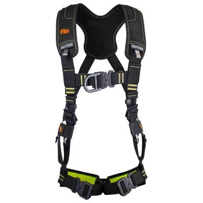 SRWFS242-2ICD-SM image(0) - FALL SAFE Safety Harness - ARC FLASH COMFORT Series - Vest Style Climbing - Size: S/M