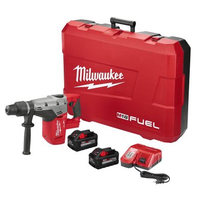MLW2717-22HD image(0) - Milwaukee Tool M18 FUEL 1-9/16" SDS Max Rotary Hammer Kit