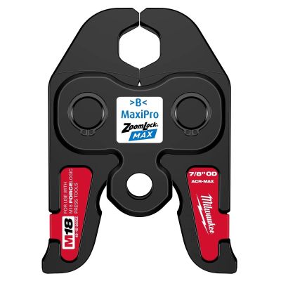 MLW49-16-2656Z image(0) - Milwaukee Tool 7/8 Inch ZoomLock® MAX Press Jaw for M18 FORCE LOGIC Press Tools