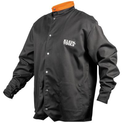 KLE03078 image(0) - Klein Tools Flame-Resistant Welding Jacket, Large
