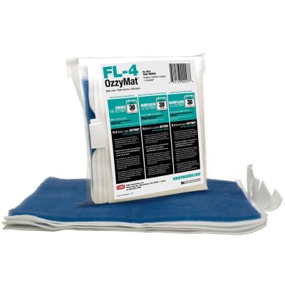 CRC14124 image(0) - CRC Industries SmartWasher FL-4 OzzyMat Multi-Layer Fluid Activation Mat - 6 Pack