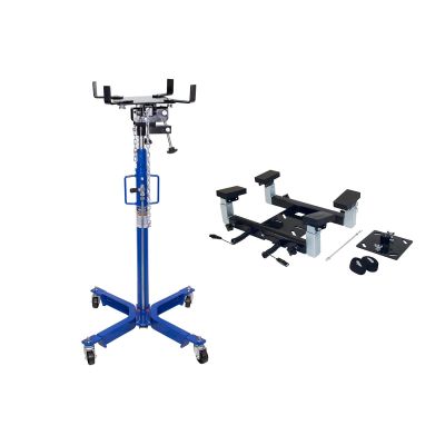 KTIXD63502KIT image(0) - K Tool International Single Stage Transmission Jack / Fuel Tank Adapter COMBO