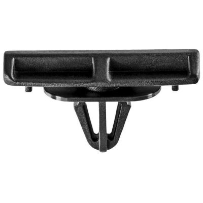 AVC20700 image(0) - AUVECO 20700 Ground Effect Molding Clip, (1/2 x 1-1/2 in) Head x 1/2 in L Stem, Nylon, Black
